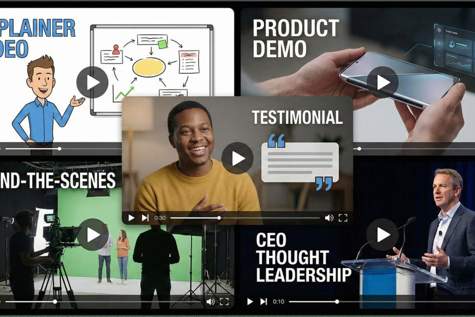 5 Video Content Types Every Tech Brand Should Create in 2026